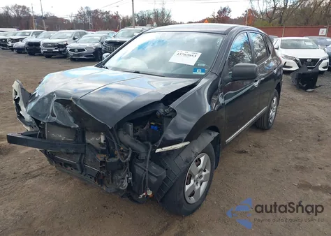 2014 Nissan Rogue Select S из США, поврежденный, VIN JN8AS5MV2EW708048